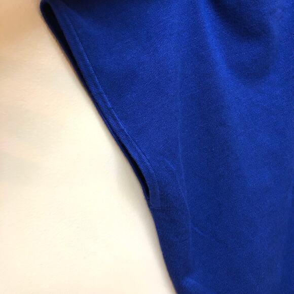 Grace Elements Woman's Blue / Silver Knit Top 2X - Picture 8 of 14